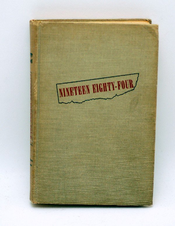 Appraisal: Nineteen Eighty-Four by George Orwell gray cloth boards with black