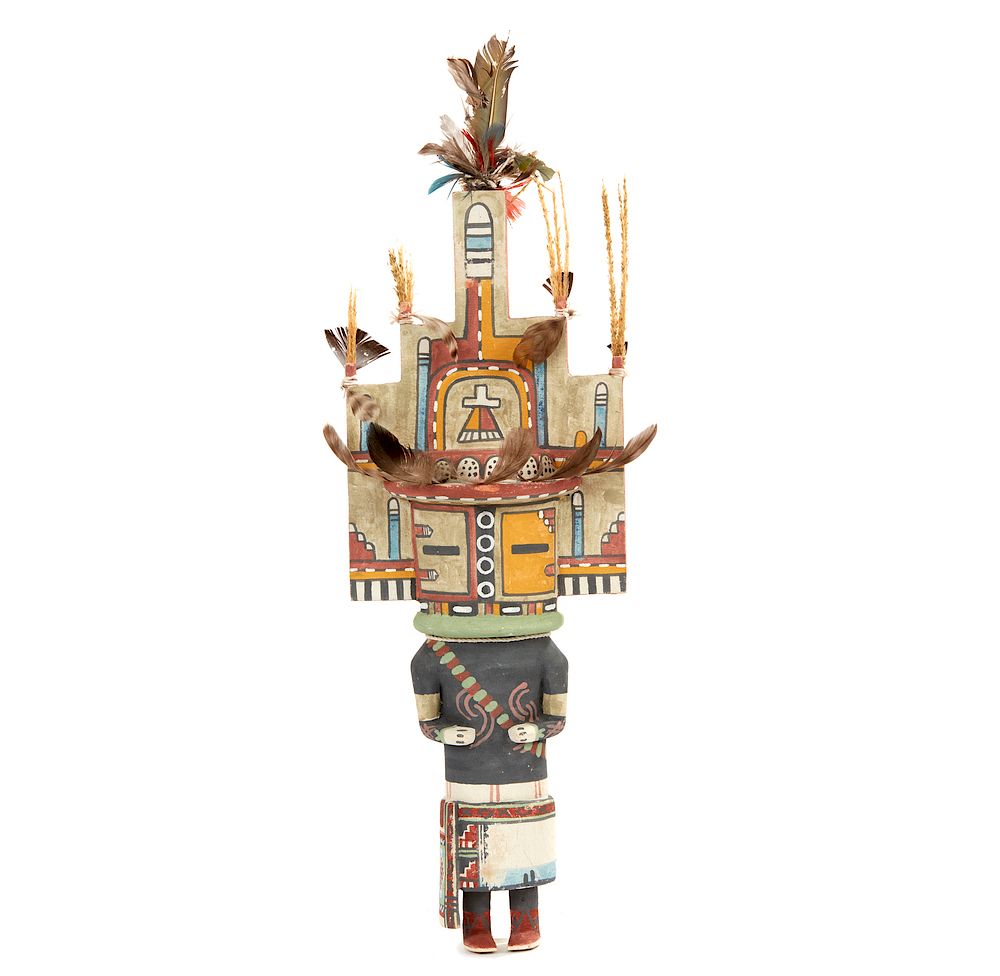 Appraisal: Hopi Hemis Kachina Jemez Clark Tenakhongua Hopi Hemis Kachina Jemez