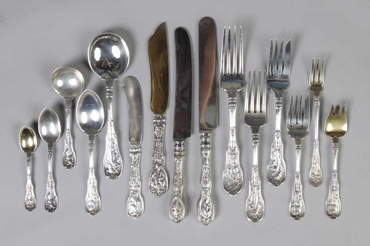 Appraisal: Gorham Sterling Silver Flatware Set - Mythologique Pattern pcs ozt