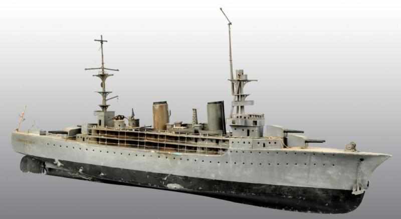 Appraisal: Model Live Steam Battleship Description This could be your next