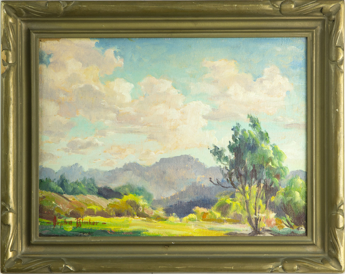 Appraisal: Orpha Mae Klinker American - Rich Valley oil on masonite