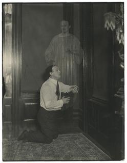 Appraisal: Spirit Photograph of Houdini Houdini Harry Ehrich Weiss Spirit Photograph