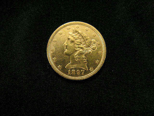 Appraisal: U S Liberty Head Gold Coin about uncirculated