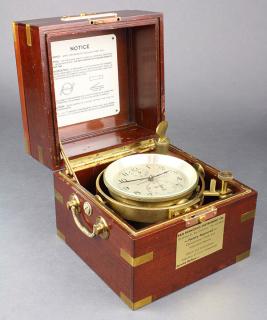 Appraisal: Ship's chronometer by Hamilton Watch Co Ship's chronometer by Hamilton