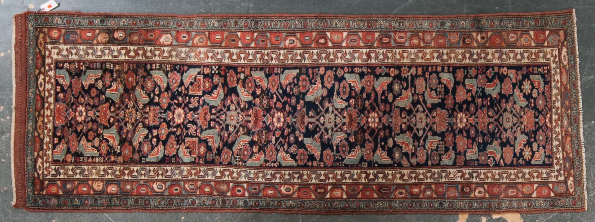 Appraisal: Antique Hamadan runner approx x Persia circa