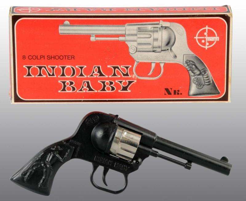 Appraisal: Indian Baby Smoker Toy Cap Gun Description Includes original box