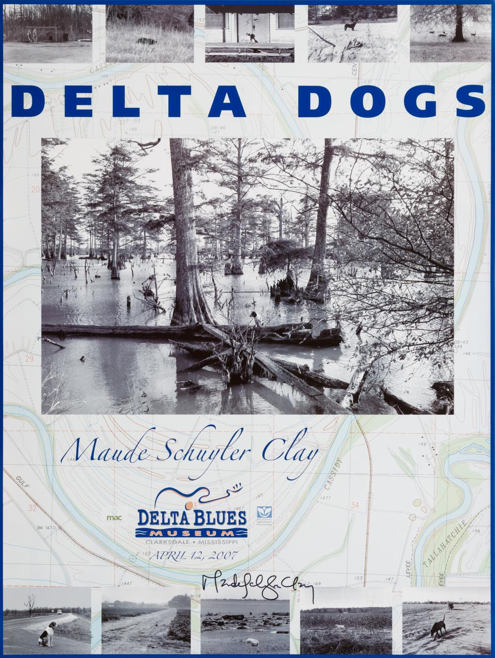 Appraisal: After Maude Schuyler Clay American Mississippi b Delta Dogs offset