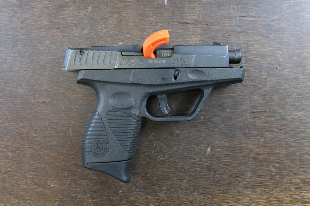 Appraisal: TAURUS MODEL PT SLIM SEMI AUTOMATIC PISTOL mm caliber barrel