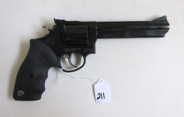 Appraisal: TAURUS MODEL DOUBLE ACTION REVOLVER magnum caliber solid rib full