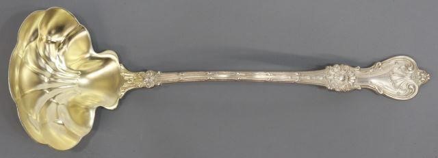 Appraisal: American sterling silver oyster ladle Whiting Manufacturing Company in the