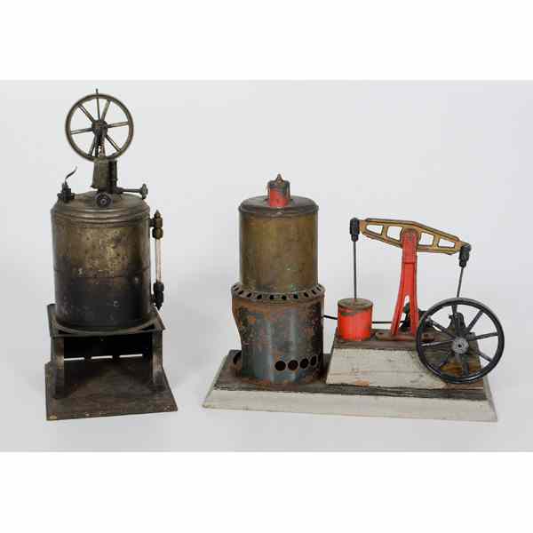 Appraisal: Weeden Mfg Co Tin Model Steam Engine Plus A tin