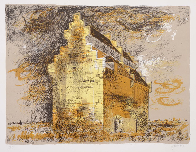 Appraisal: John Piper British - Willington Dovecote Bedfordshire Levinson signed and