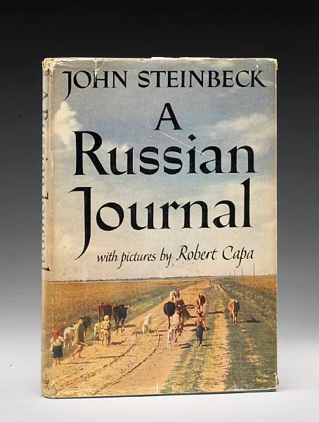 Appraisal: STEINBECK JOHN A Russian Journal with Pictures by Robert Capa