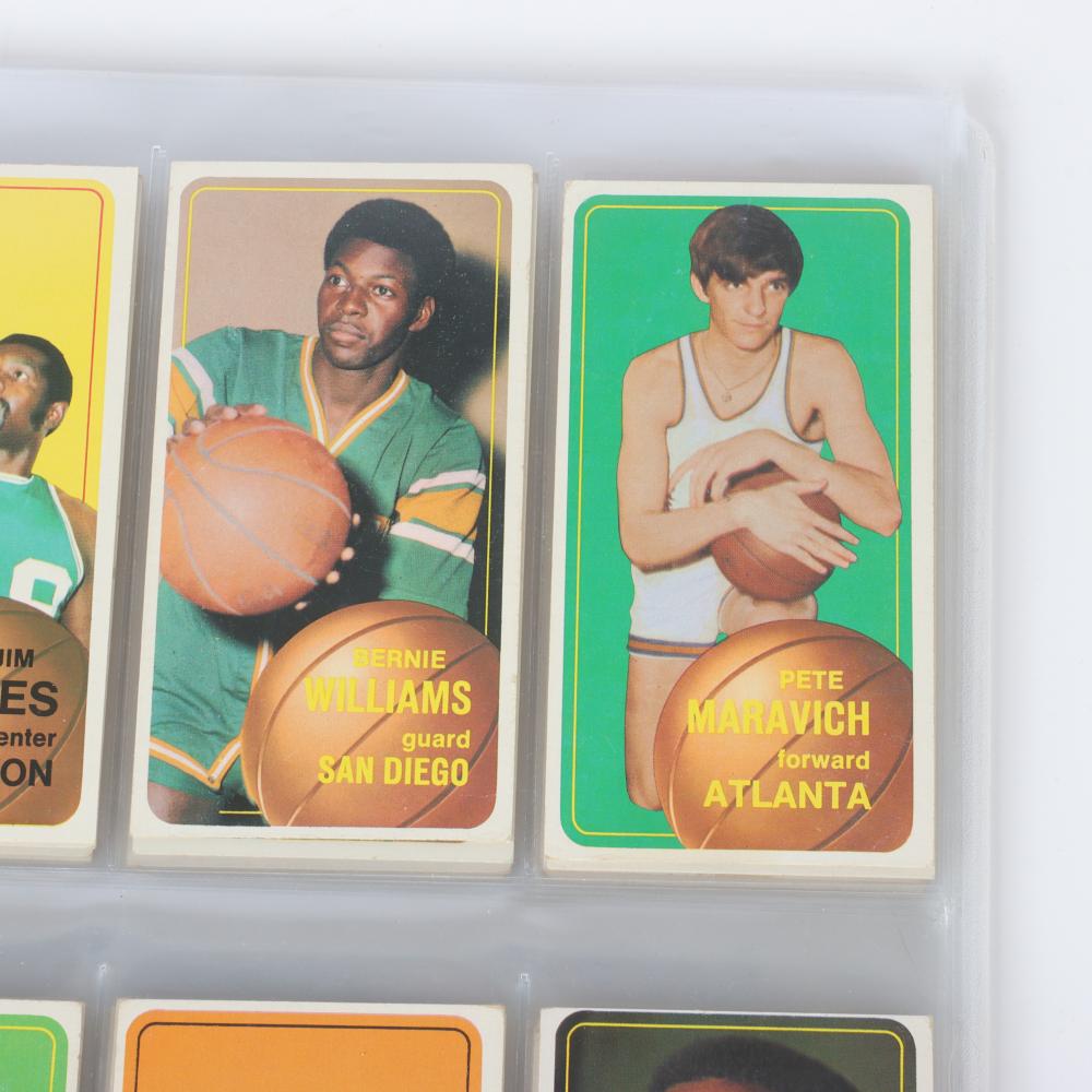 Appraisal: - TOPPS BASKETBALL COMPLETE SET MARAVICH ROOKIE - Topps Basketball