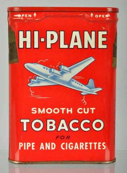 Appraisal: Hi-Plane Vertical Pocket Tobacco Tin Description Four engine variation Super