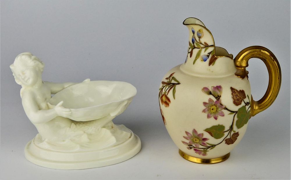 Appraisal: ROYAL WORCESTER PORCELAINS ROYAL WORCESTER PORCELAINS largest measures height Condition