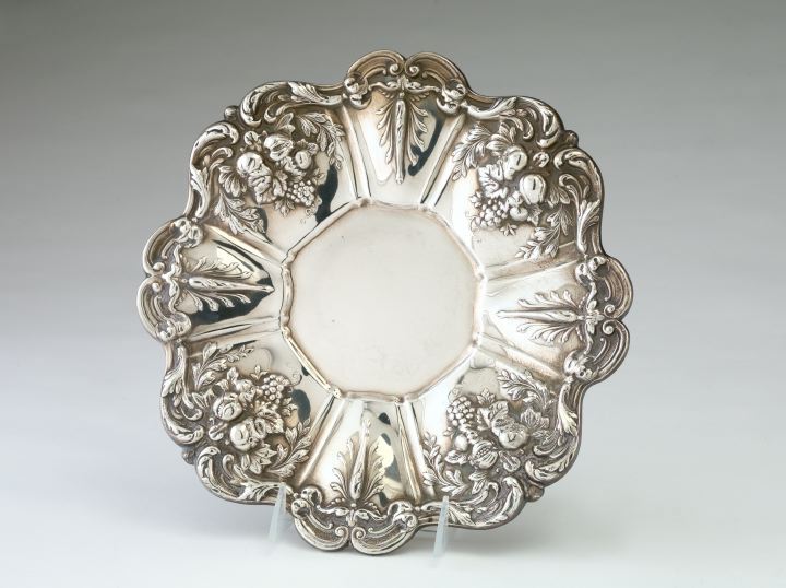 Appraisal: Reed and Barton Sterling Silver Francis I Pastry Tray the