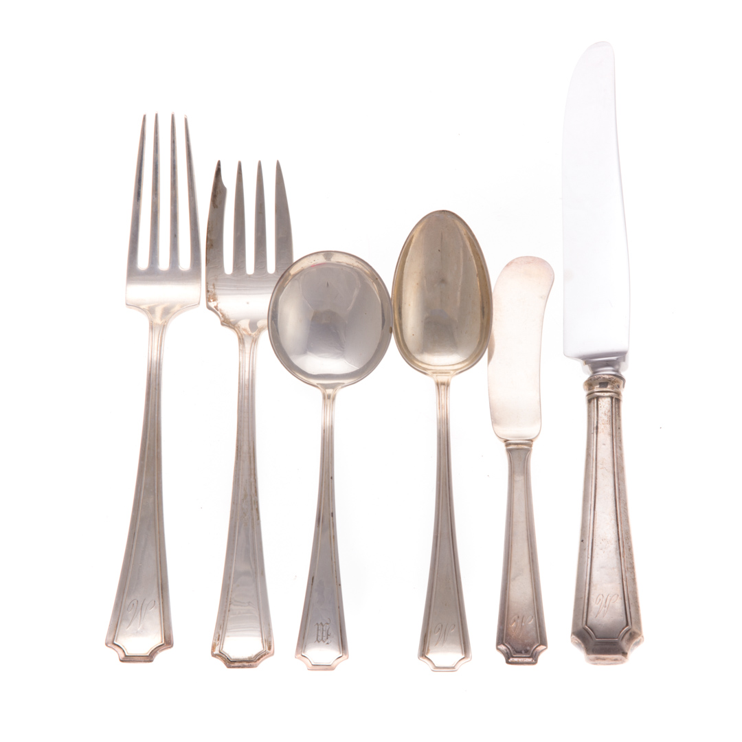 Appraisal: Gorham Fairfax sterling flatware service for pcs comprising knives in