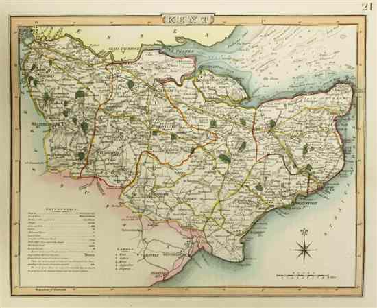 Appraisal: NIGHTINGALE J ENGLISH TOPOGRAPHY COUNTIES OF ENGLAND AND WALES complete