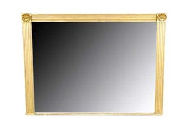 Appraisal: A large Regency giltwood overmantel mirror by John Hedges the