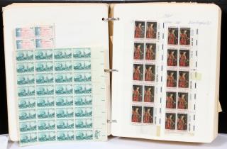 Appraisal: AMER-STAMP ALBUM NH OG PL-BLOCKS ZIP-CODE - ALBUM H W