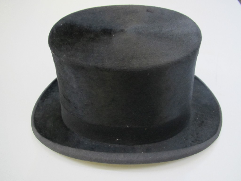 Appraisal: Top hat in box