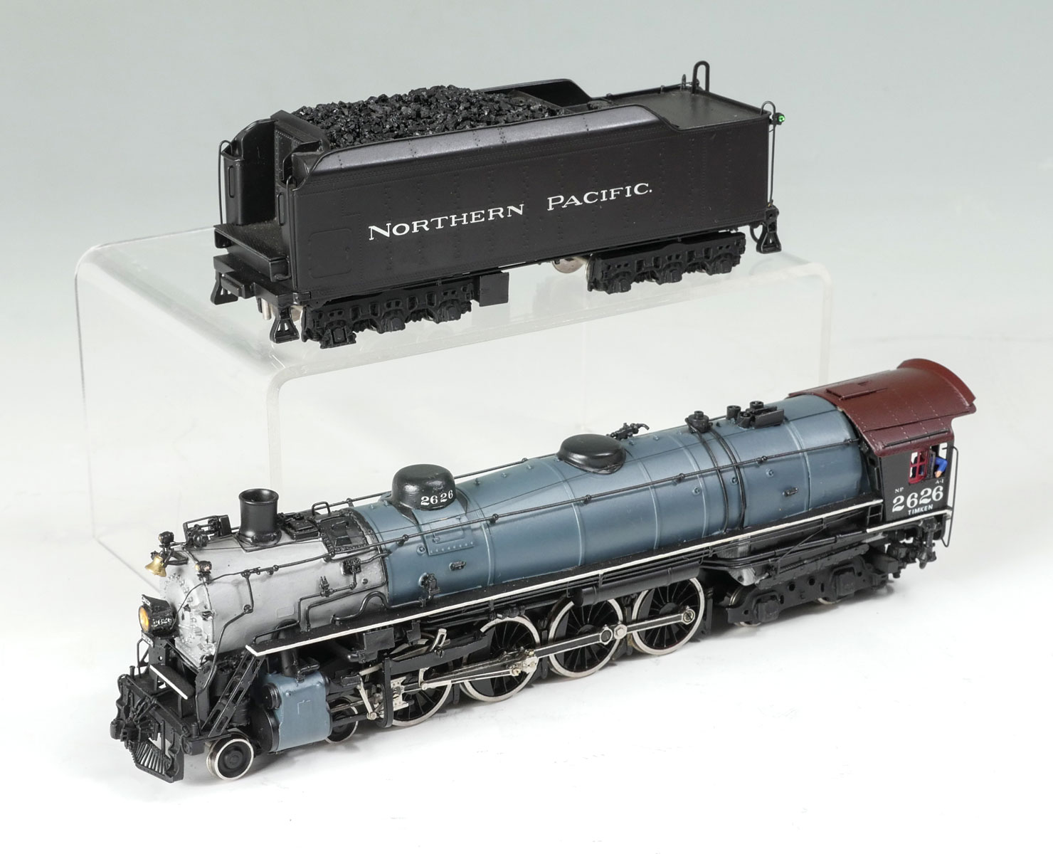 Appraisal: KEY IMPORTS ''CLASSIC'' NORTHERN PACIFIC ENGINE TENDER Black grey maroon