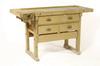 Appraisal: WORK BENCH - Solid maple diminutive wood worker's work bench