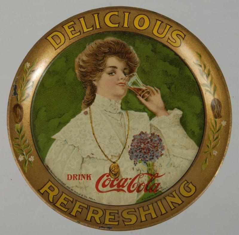 Appraisal: Coca-Cola Change Tray Description Nice clean bright example with minimal