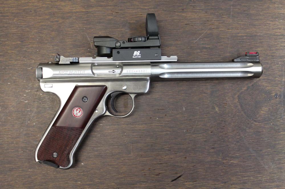 Appraisal: RUGER MARK III HUNTER SEMI AUTOMATIC PISTOL lr caliber fluted