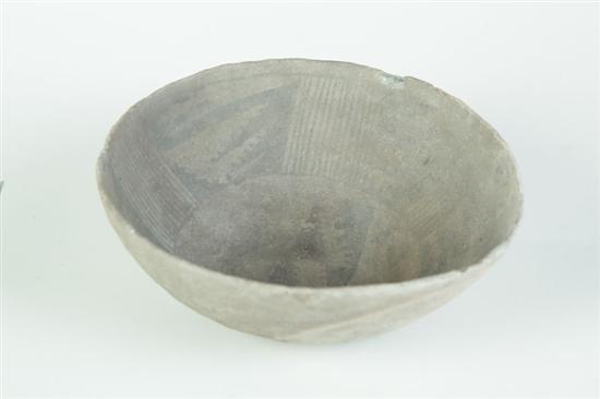 Appraisal: INDIAN BOWL Southwest late th-early th century earthenware Low bowl