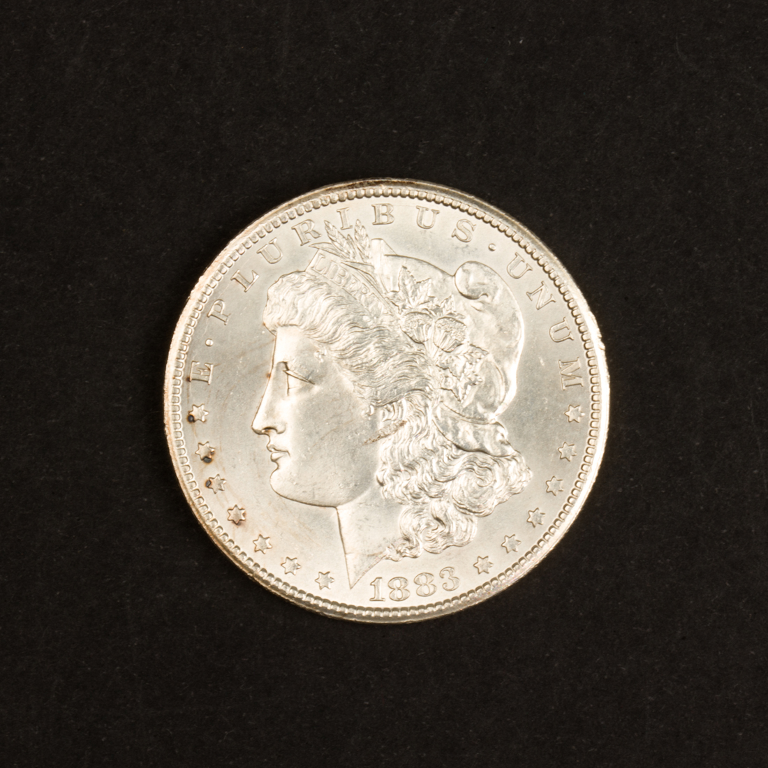 Appraisal: AN CC MORGAN SILVER DOLLAR CH BU An CC Morgan