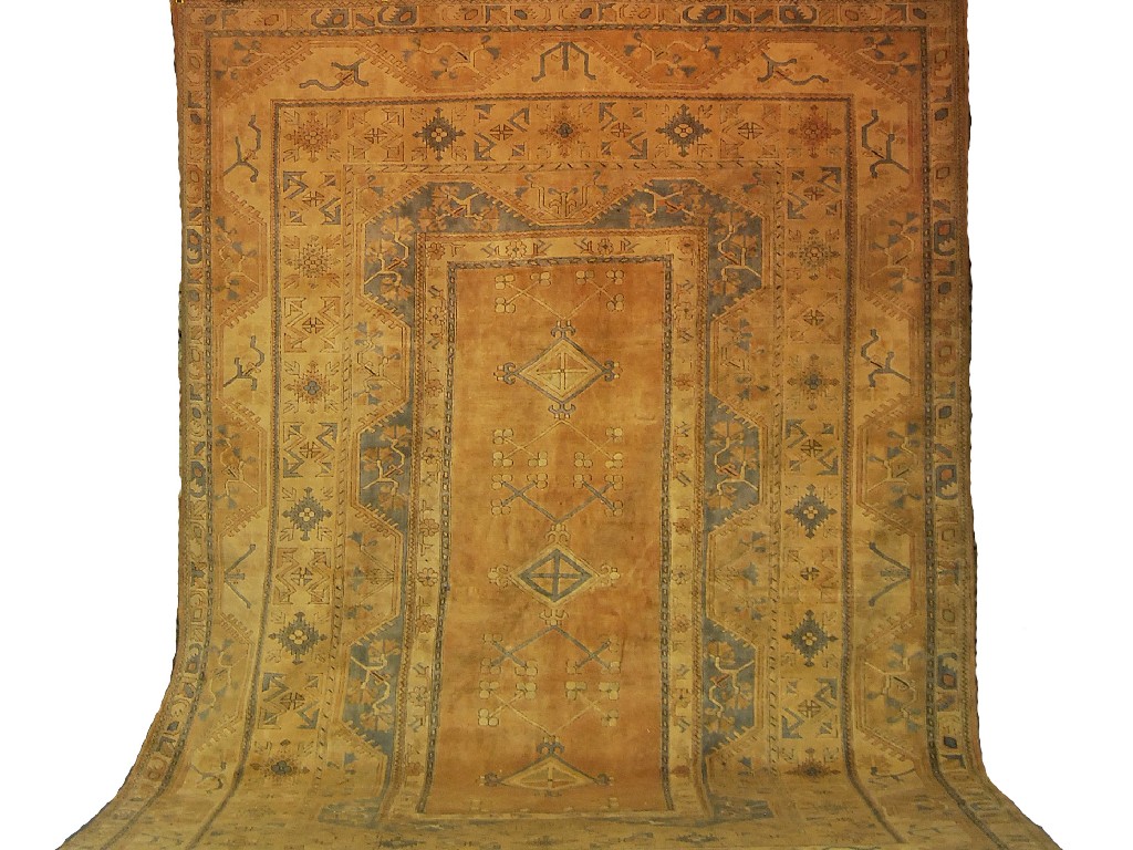 Appraisal: Turkish oversize Melas carpet modern