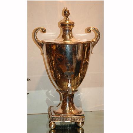 Appraisal: Silver Plated Hot Water Urn Estimate -