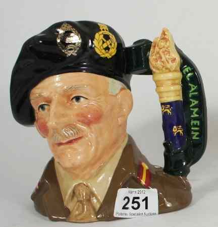 Appraisal: Royal Doulton Large Character Jug Field Marshall Montgomery D for