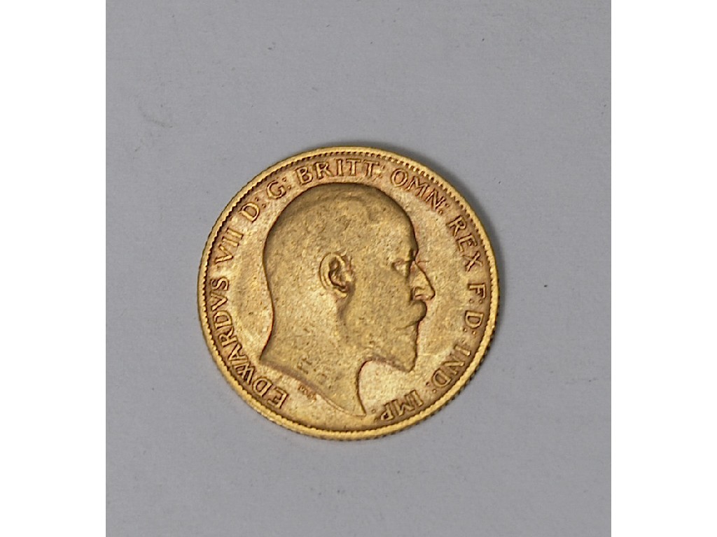 Appraisal: An Edwardian half sovereign