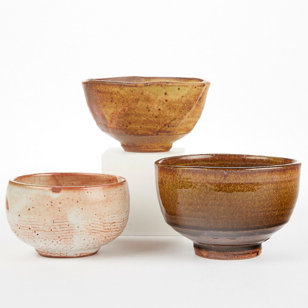 Appraisal: Grp Warren MacKenzie Studio Pottery Bowls Warren MacKenzie - Group