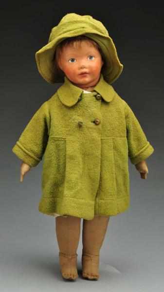 Appraisal: Kamkins Cloth Child Doll Description All cloth doll with molded