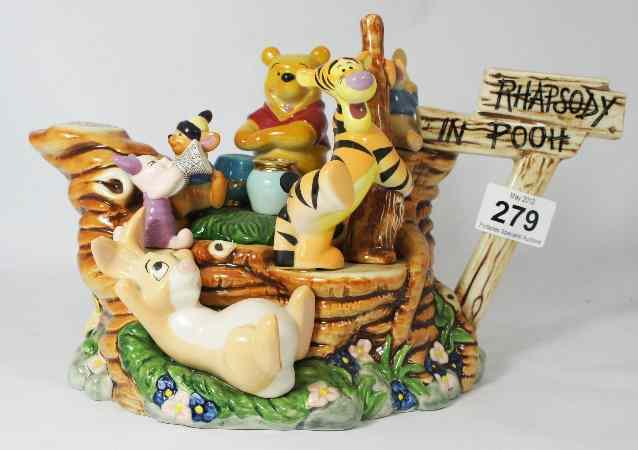 Appraisal: Paul Cardew Character Tea Pot Winnie the Pooh Rhapsody in