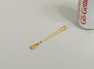 Appraisal: K Gold Cigarette Holder K gold cigarette holder long diameter