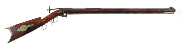 Appraisal: GLYNN UNDERHAMMER TARGET RIFLE CAL octagonal bbl marked E M