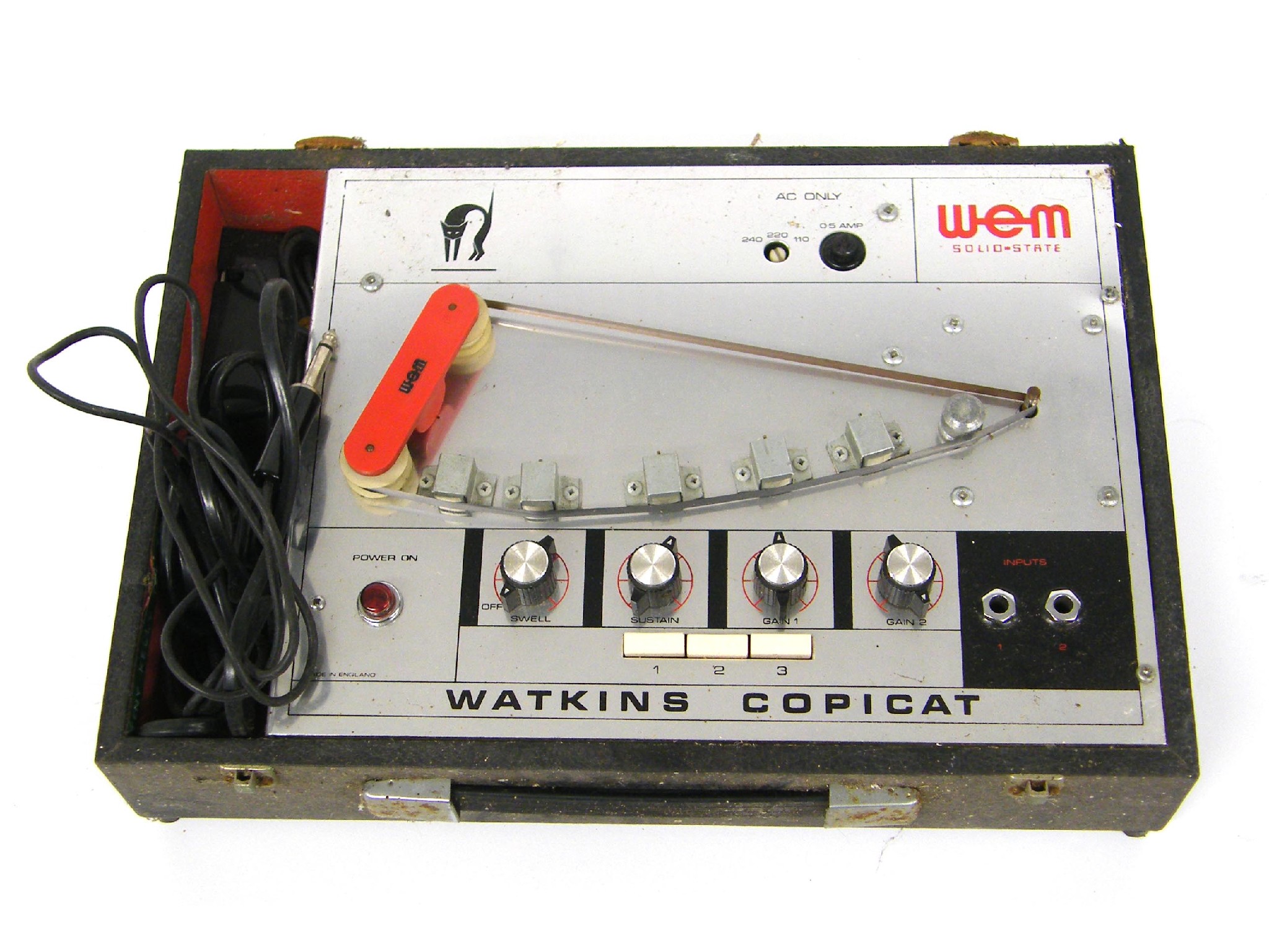 Appraisal: WEM Solid State Watkins Copicat tape delay unit ser no