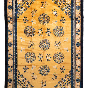 Appraisal: A Chinese Wool Rug th Century feet inches x feet