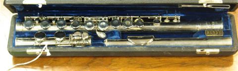 Appraisal: BUNDY FLUTE in case Provenance Gordon Keller Music Company