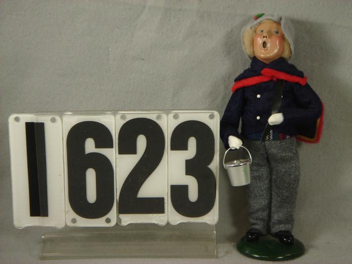 Appraisal: Byers Choice Ltd The Carolers Boy with lunch pail and