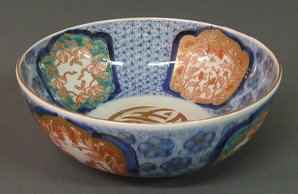 Appraisal: Imari bowl early th c h x dia