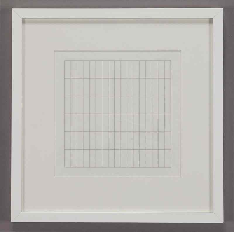 Appraisal: Agnes Martin ''On a Clear Day'' screenprint Sheet ''H x