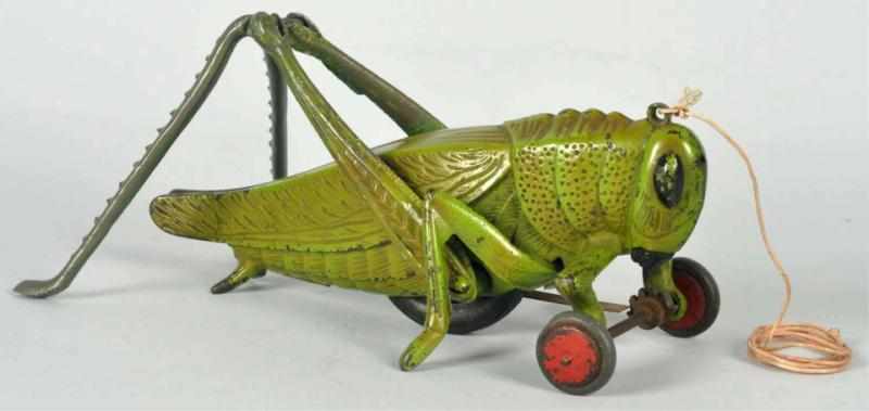 Appraisal: Cast Iron Hubley Grasshopper Toy American Larger size variation Daddy