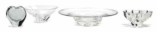 Appraisal: A Steuben Glass Bowl of typical form together with an