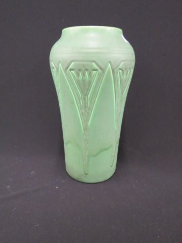 Appraisal: Rookwood Art Pottery Arts and Crafts Vase vellum mark green